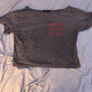Simple crop top
